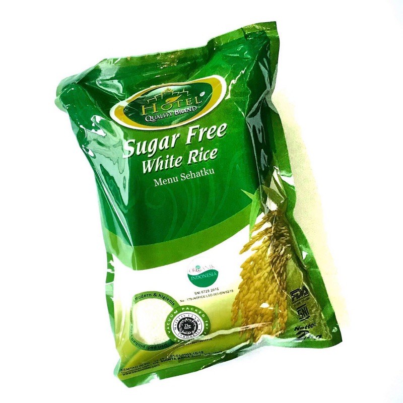 BERAS HOTEL SUGAR FREE 2KG - cocok untuk penderita diabetes