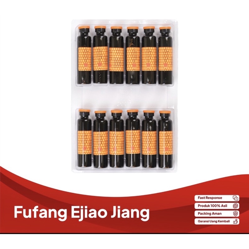 FUFANG E JIAO ANGKAK PER 6 BOTOL ECERAN ORIGINAL FUFANG TROMBOSIT