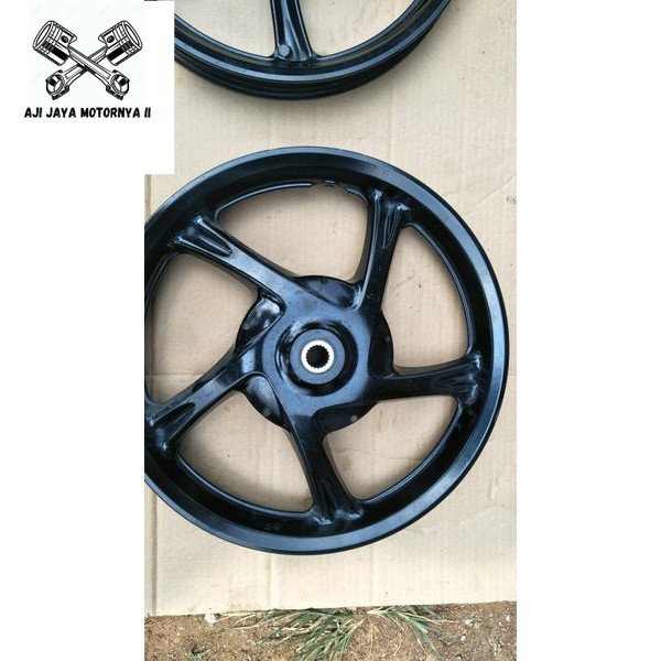 PROMO TERMURAH   velg vleg plek pelek velek mio j satu set velg mio j velg mio j velg yamaha mio j
