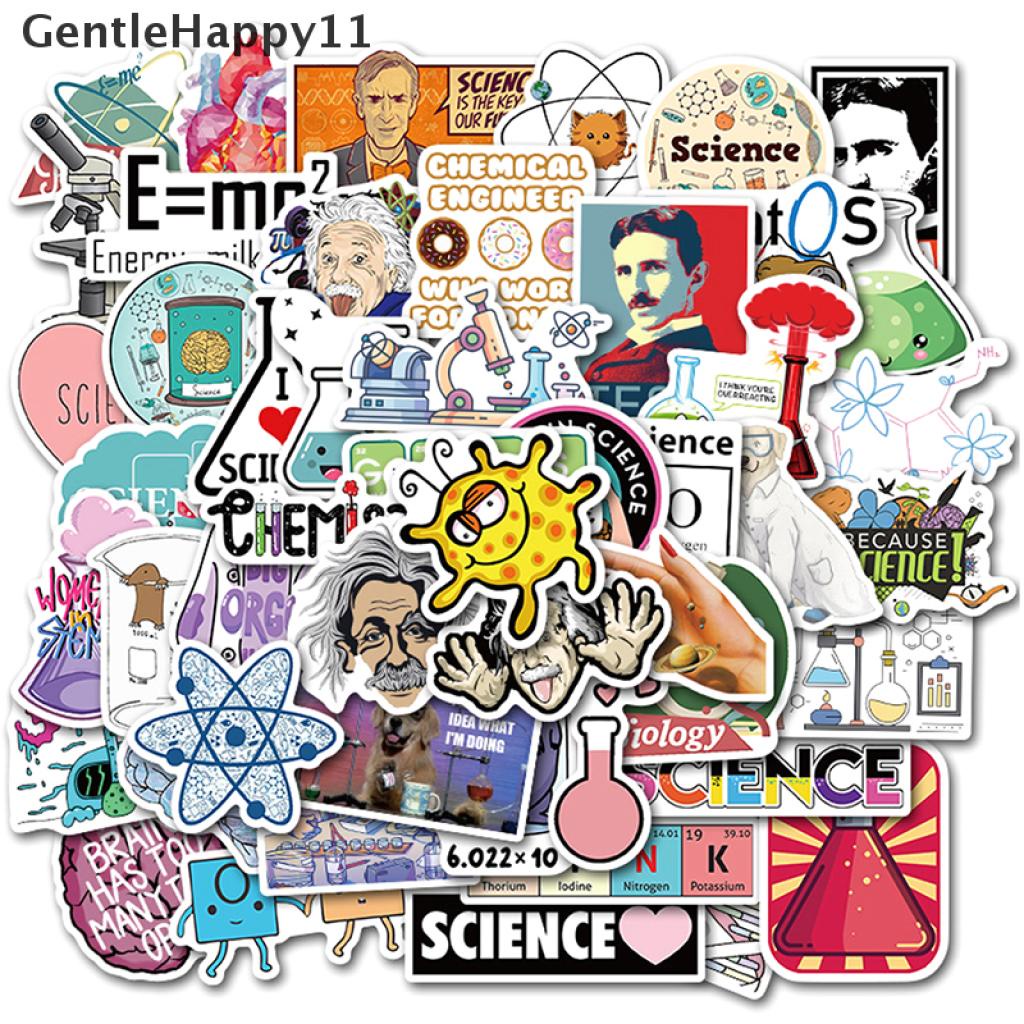 Gentlehappy 50Pcs / set Stiker Programming Diy Untuk Dekorasi Laptop / PC