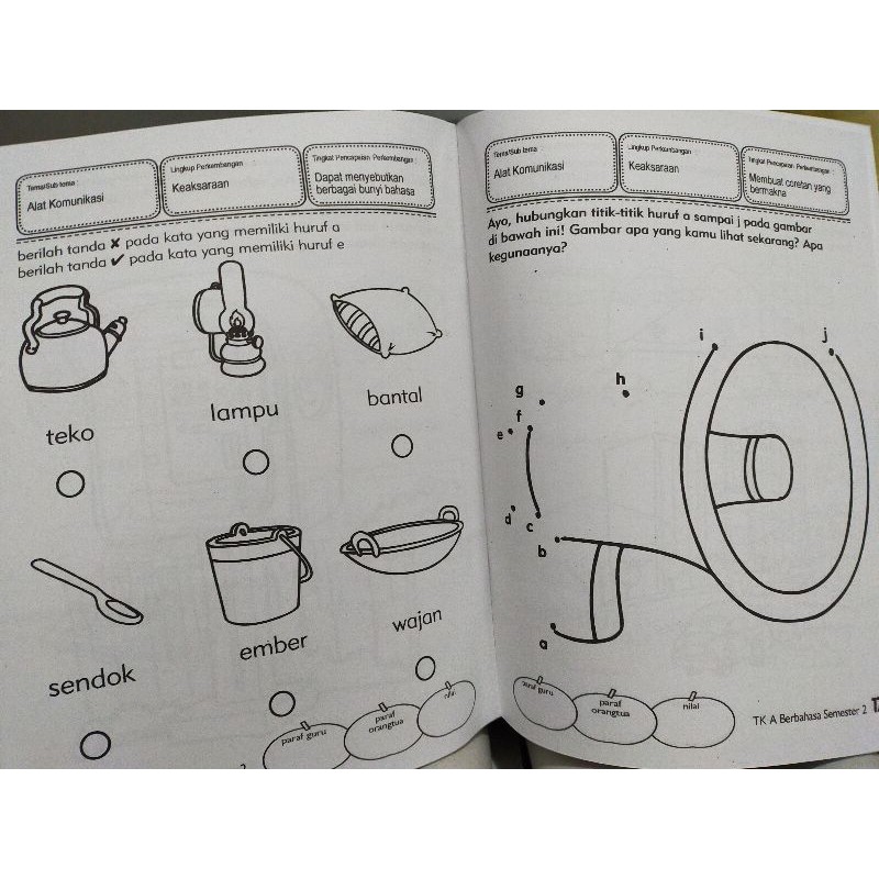 Paket LKS TK A Semester 2 / Buku Anak TK