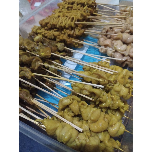 

Sate Kulit / Sate Usus / Sate Ati Ampela