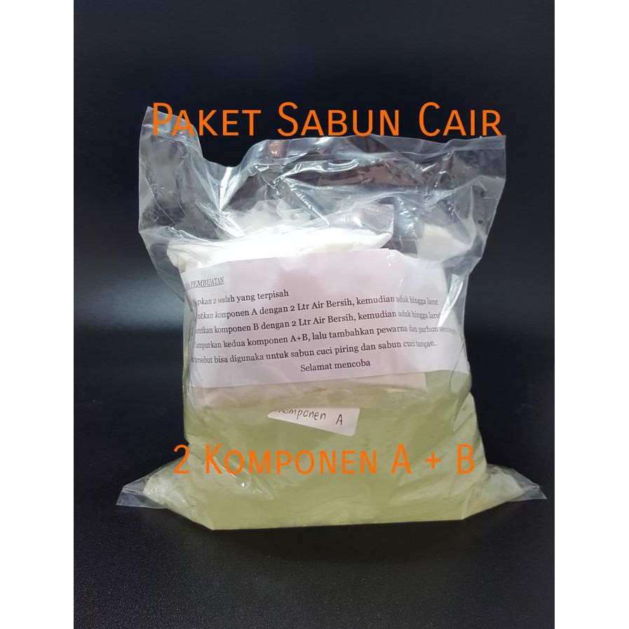 Paket Sabun Cair untuk bahan cuci piring dan cucu tangan