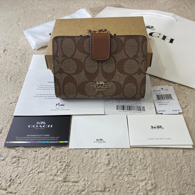 Dompet Wanita Coach tri-fold Wallet