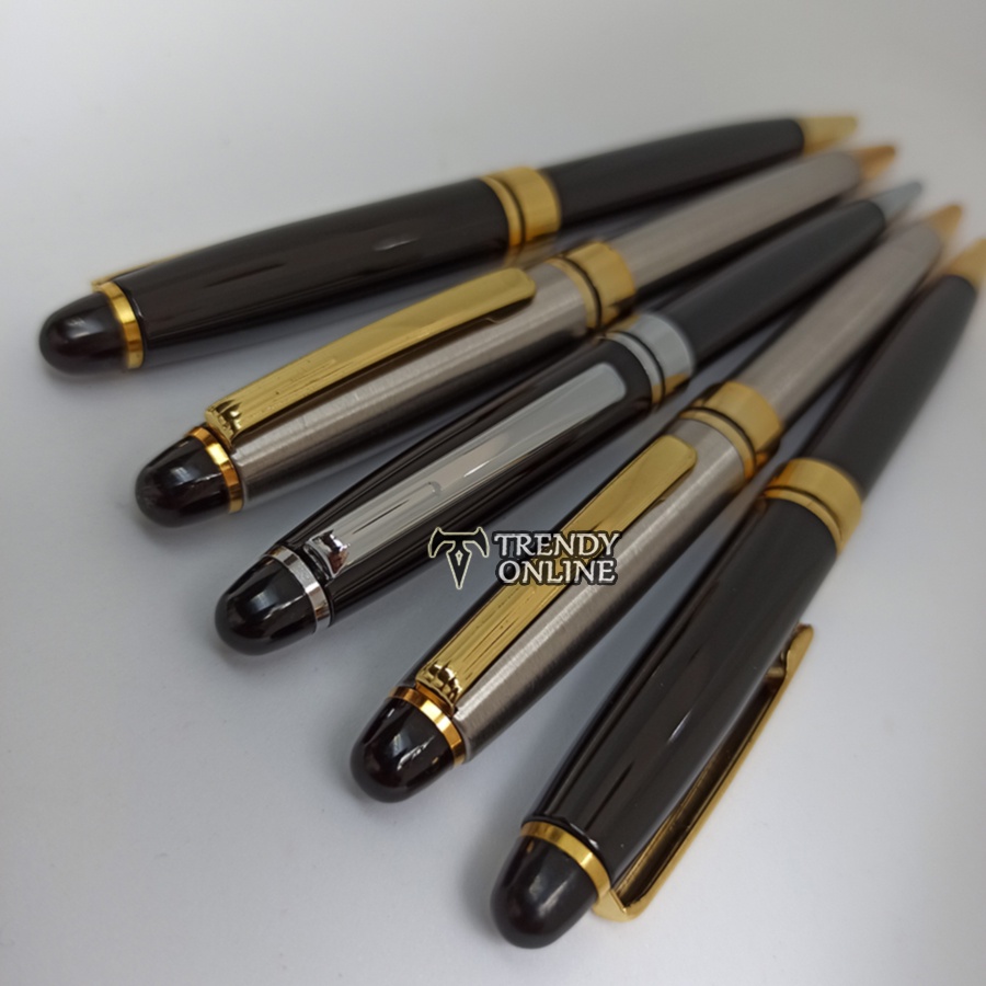

Pulpen Elegan FREE CETAK NAMA, Pen Custom Nama, Bulpoin Souvenir Model Montblanc Bonus Grafir cetak nama