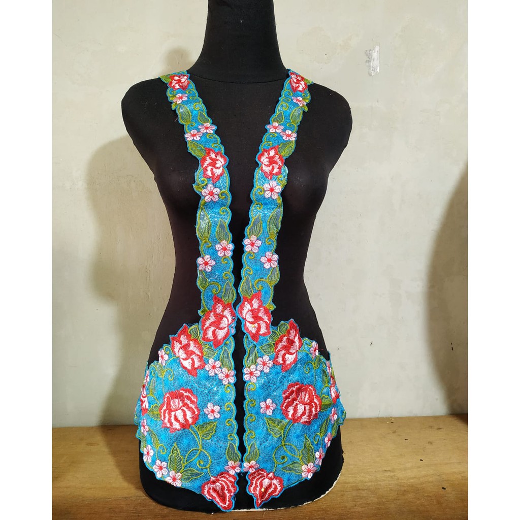 Renda Bordir Kebaya Kartini Encim