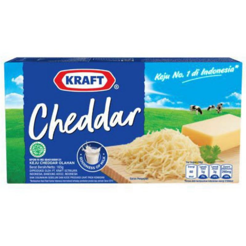 Keju Kraft Chedar 165gr