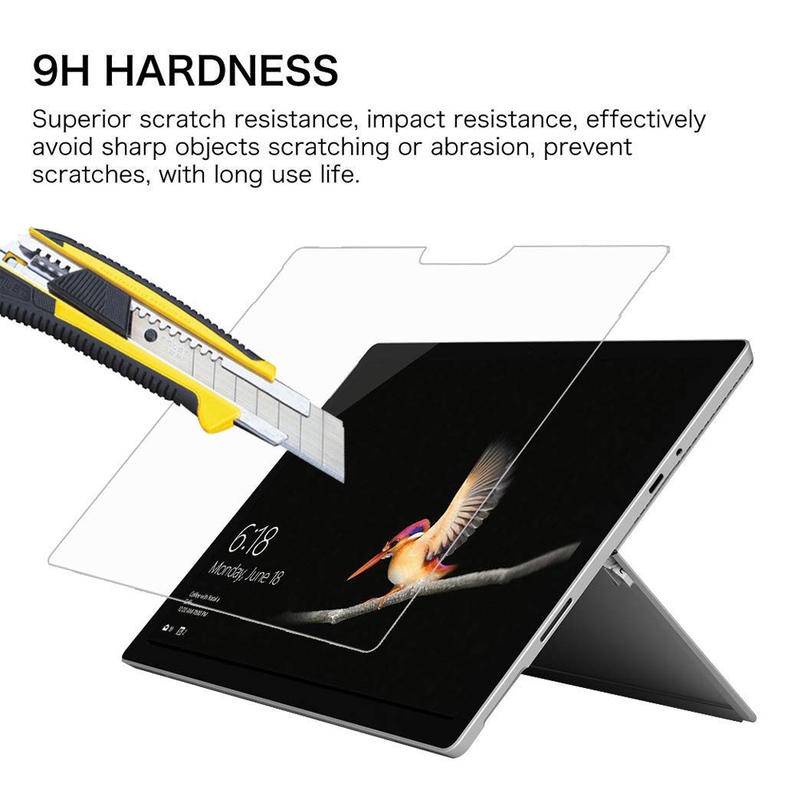 9h Pelindung Layar Tempered Glass Anti Blue Untuk Microsoft Surface book Laptop1 2 3 13.5 10inch Film Pelindung Anti Gores Untuk Microsoft Surface Pro4 5 6 7x2021 13 12.3 Go2