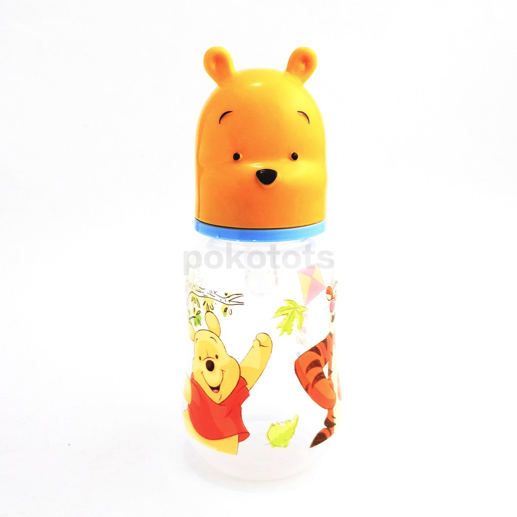 Disney Baby Milk Bottle Pooh 125ml Botol Susu Kepala Winnie the Pooh