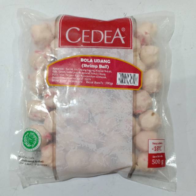 

CEDEA bola udang 500gr