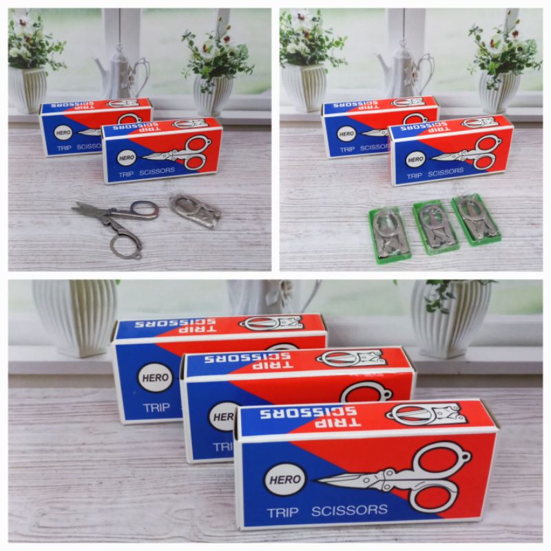 

Adn Gunting Lipat Besi Isi 12Pcs Gunting Hero TripAdvisor Scissors Grosir