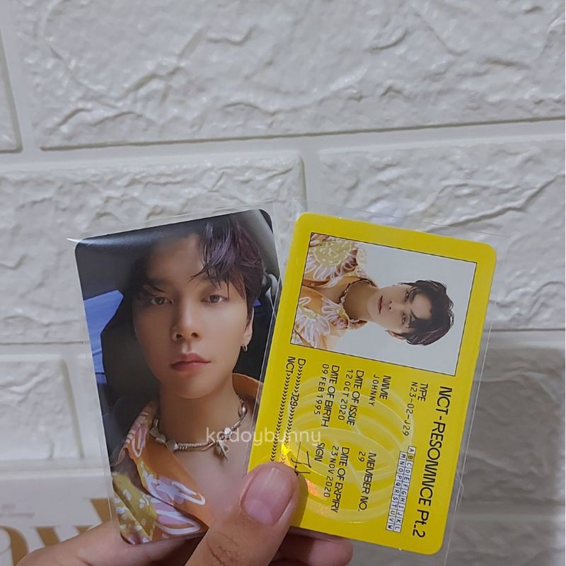 johnny departure+id