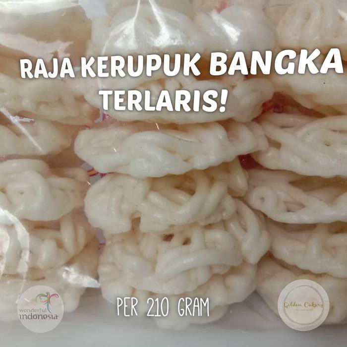 

KERUPUK KRUPUK RAJA BANGKA ISI BERSIH 210GRAM