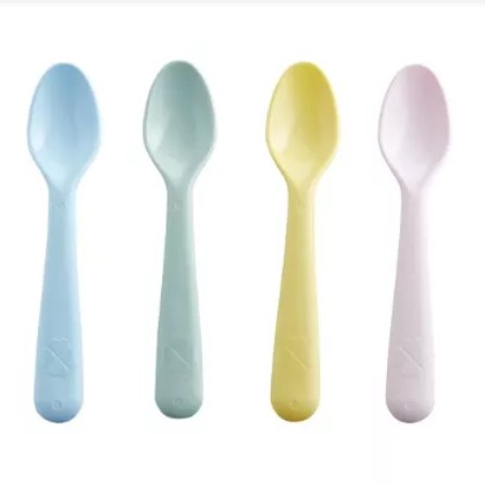 SENDOK PLASTIK KECIL WARNA/SENDOK PLASTIK ANAK