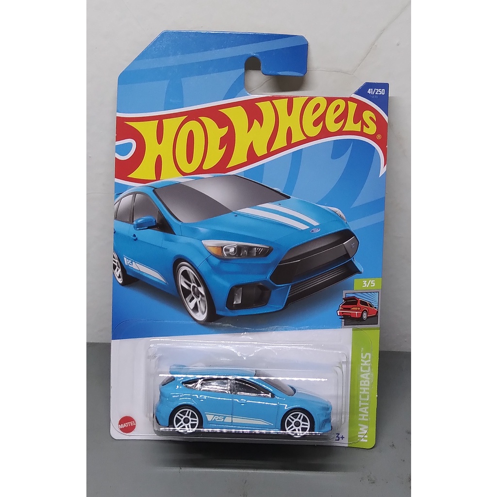 Diecast Mobil Hot Wheels Ford Focus Blister