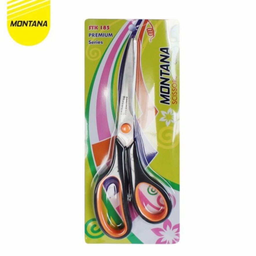 

Gunting Montana STK-185 Gagang Warna Kotak | Stainless Steel