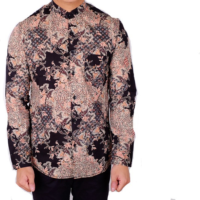 Kemeja batik lengan panjang / baju batik panjang / kemeja pria batik lengan panjang cowok | BRH
