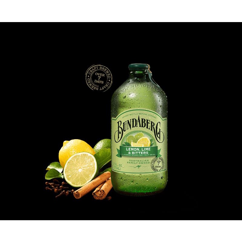 

Bundaberg lemon,lime and bitter sparkling water 375ml | soft drink