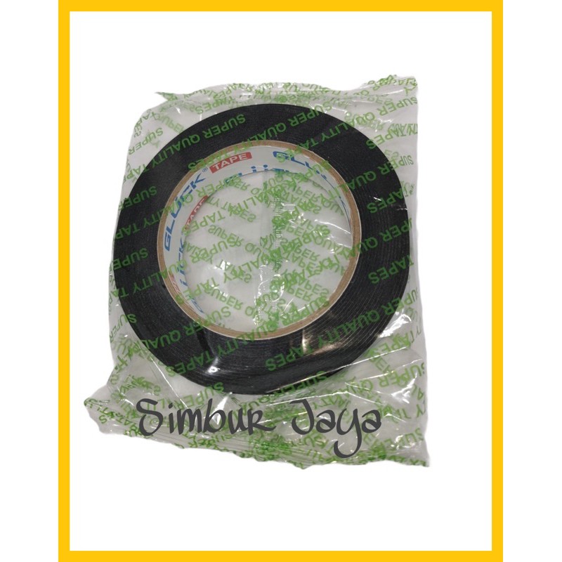 

Double Tape busa Hijau “GLUCK” (2,2cm X 5meter)