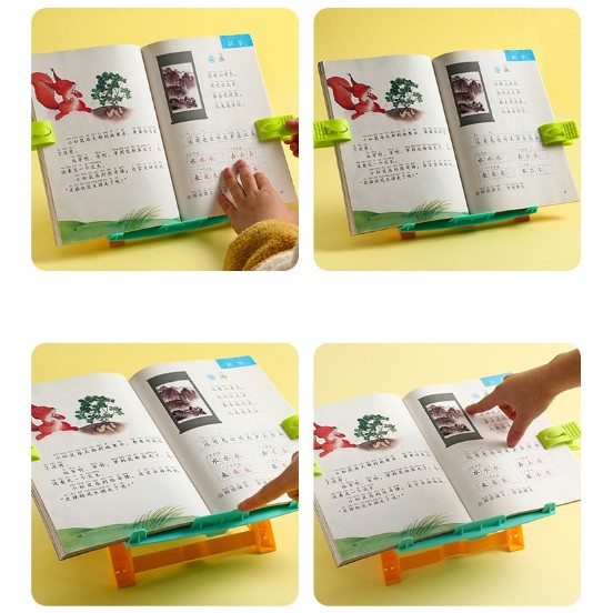 Portable Bookstand (Alat sandaran buku, tab, iPad) book stand