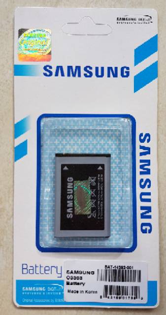 Baterai Samsung Champ C140 C3303 C3300 E1272 E250 Batre Original Battery