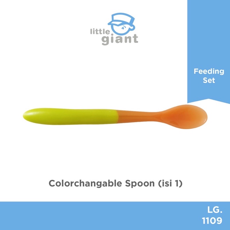 LITTLE GIANT LG.1109 Colorchangeable Spoon - Sendok bayi