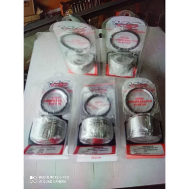 Piston CLD Mio Jupiter Supra Karisma Supra 125 Kaze Vega Beat Vario Nouvo Piston CLD pin 13 Pin 15