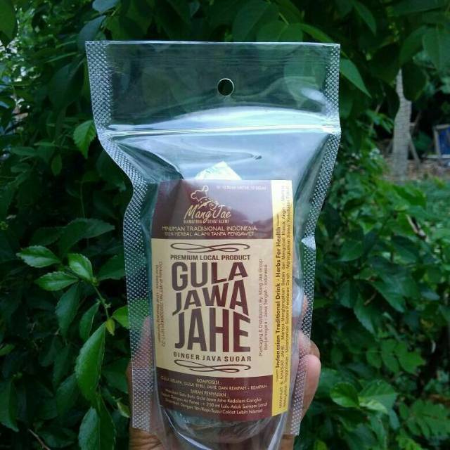 

Gula Jawa Jahe Mang Jae (uenak lho)
