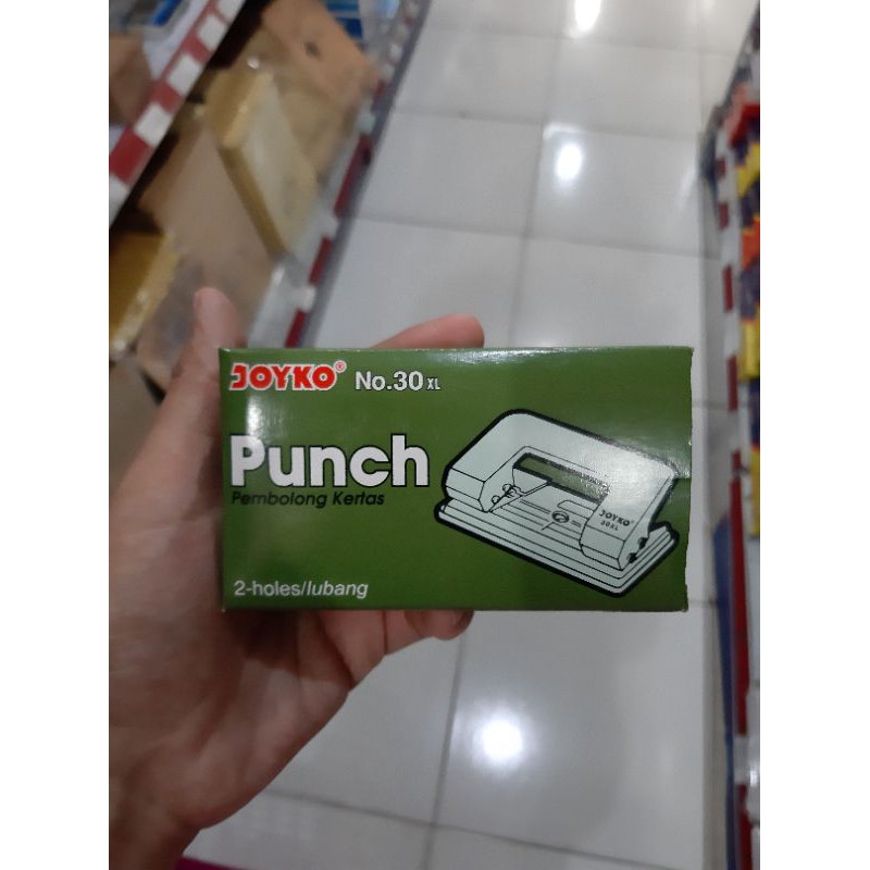 

preporator punch pembolong pelubang kertas 2 lubang