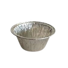 Alum Foil Tray Bulat Rx125 + tutup Isi 20pcs