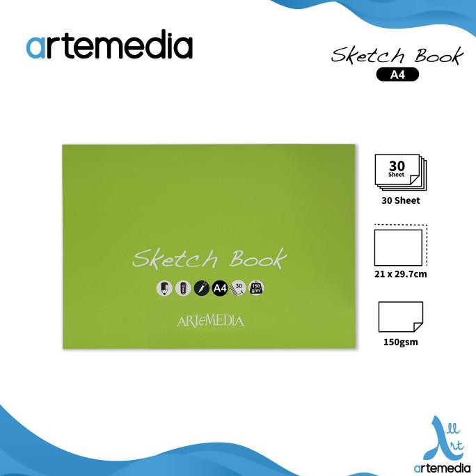 

Menakjubkan Kertas Gambar Artemedia A4 Drawing Paper Pad - Black Bagus