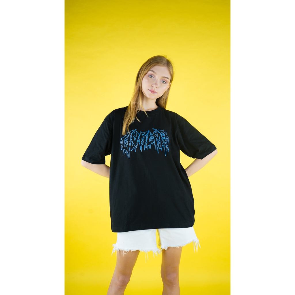 OVERLIMIT FONT METAL T-SHIRT OVERSIZE | KAOS OVERSIZE | STREETWEAR