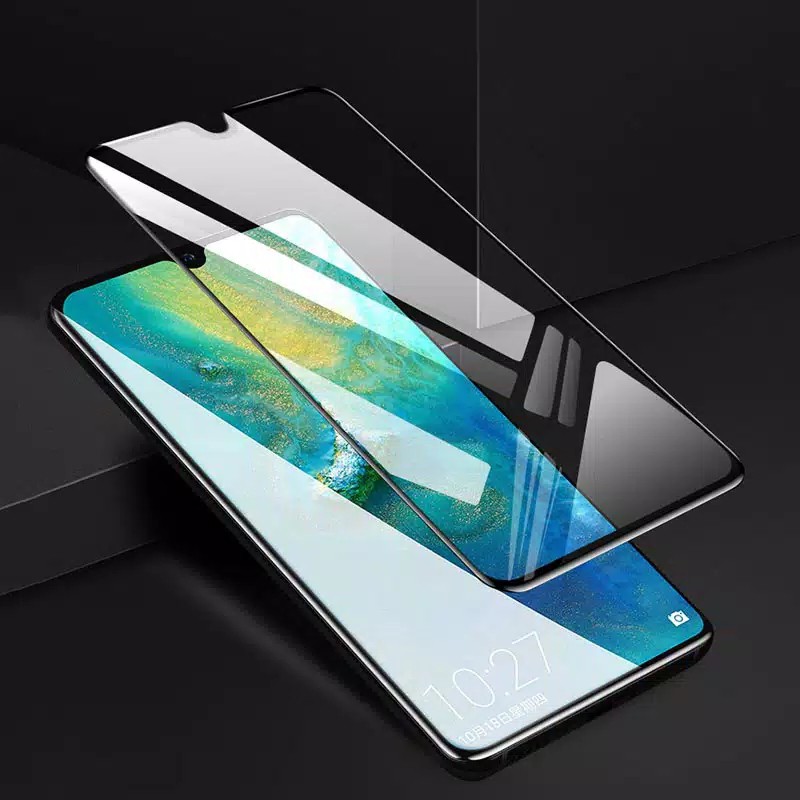Tempered Glass Warna HUAWEI NOVA 5T Anti Gores Kaca Full Layar Premium Quality