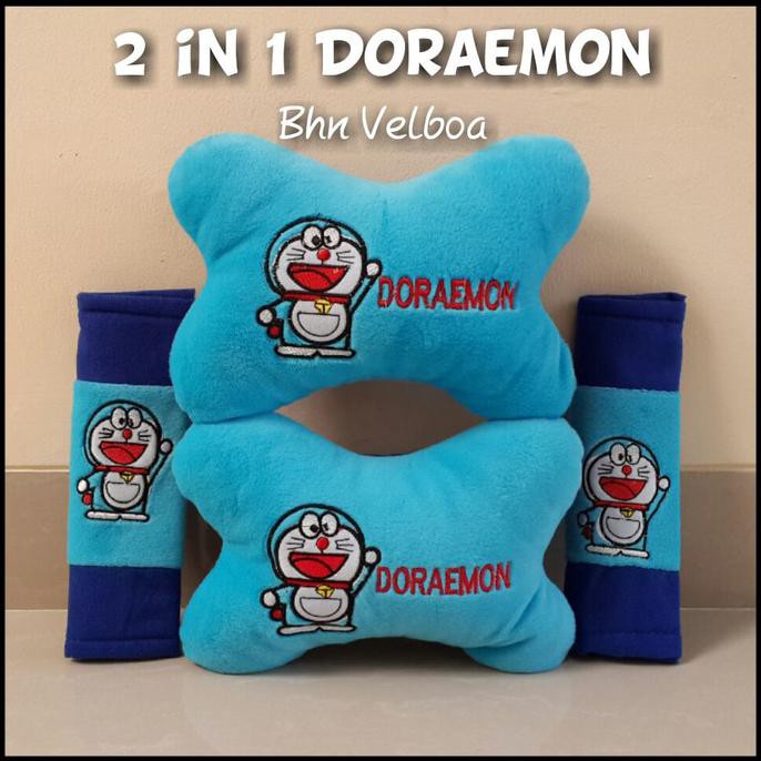 Bantal Mobil Doraemon 2in1