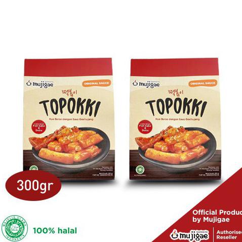 

New Produk Paket Isi 2 - Mujigae Topokki 300 Gr / Teokbokki Instan / Tokpoki / Tteokbokki / Topoki