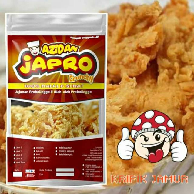 

Kripik jamur azidan japro otw ke hatimu;)