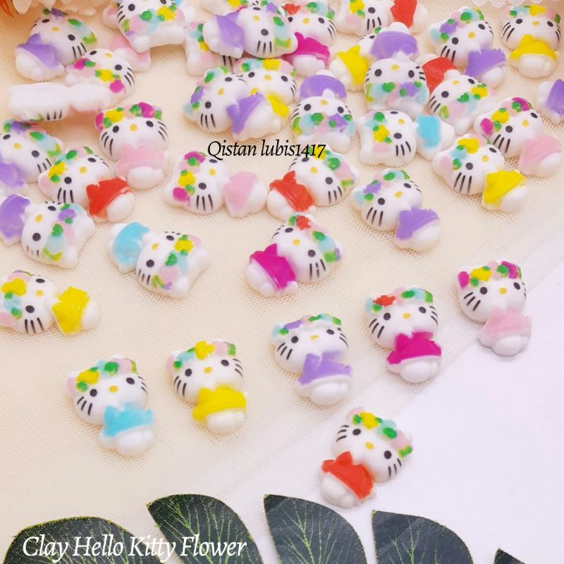 Clay Hello Kitty Ribbon