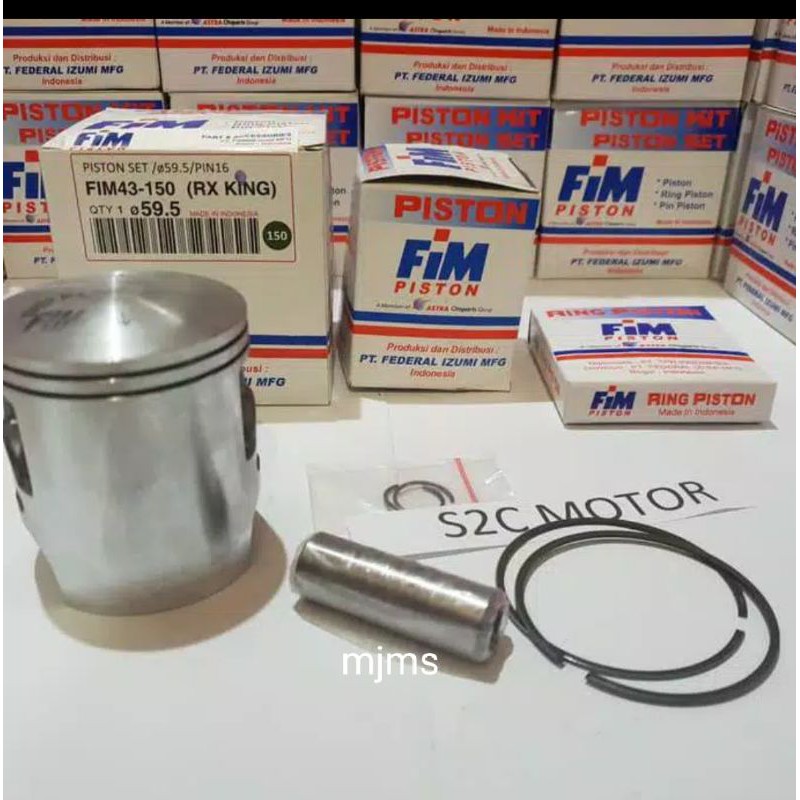seher FIM RX king OS 25 50 100 125 150 200 250 300. seher rxking FIM ukuran bisa milih