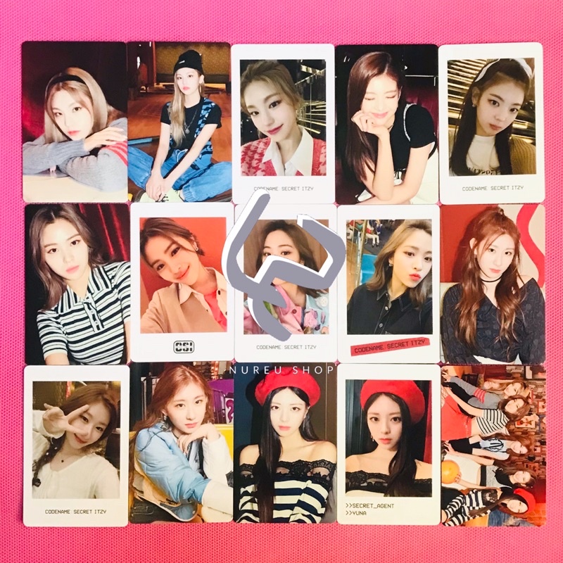 ITZY - CODENAME: SECRET ITZY (CSI) Official Goods Trading Card (Photocard: Yeji Lia Ryujin Chaeryeon