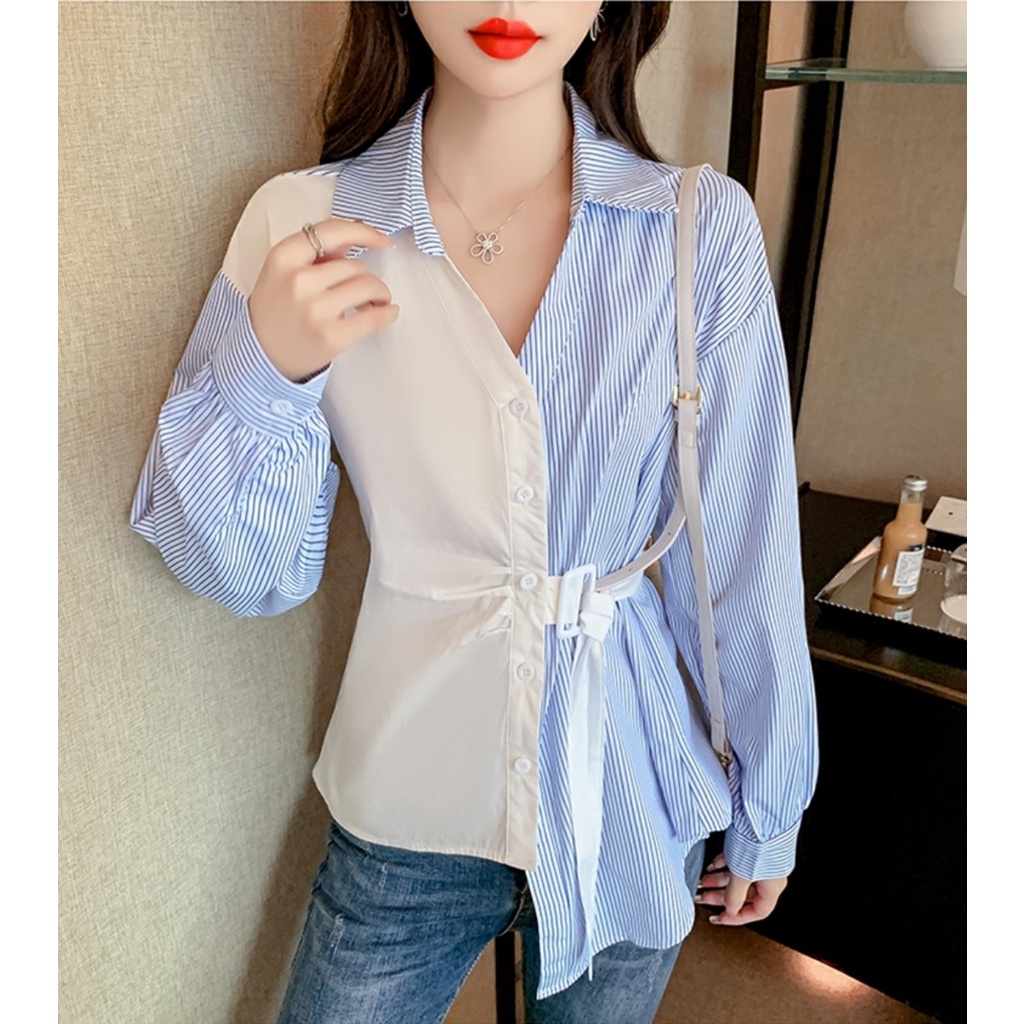 JYACOLECTION-KEMEJA KERJA-BLOUSE KOREA-BLUS WANITA-BLOUSE NATAL-BAJU NATAL-PROMO