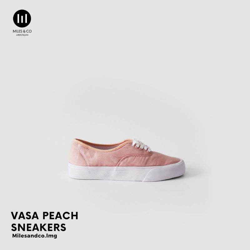 Miles &amp; co Vasa Peach / Sneakers Wanita