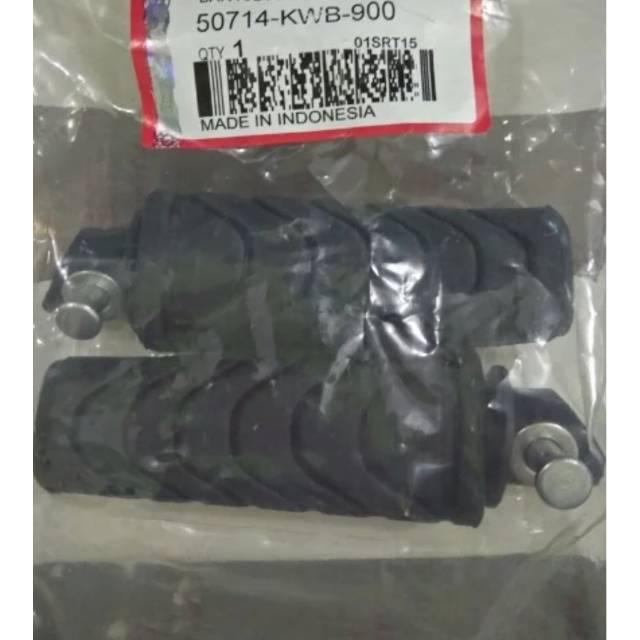 Karet footstep belakang beat fi / vario / vario 125 orian