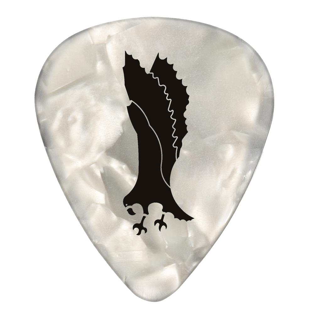 PRS White Celluloid Pearloid Picks