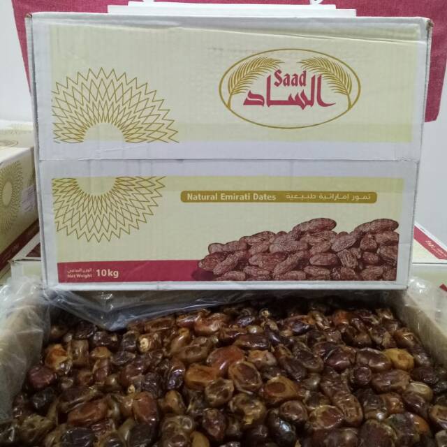 

Kurma Al Saad Emirates Sayer | Kurma Arab 10 kg Kartonan Dijamin 100% Original