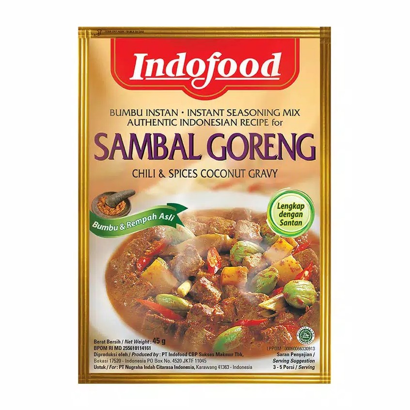 Indofood Bumbu Sambal Goreng 45 gr