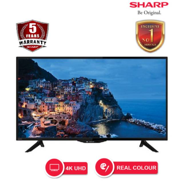 Sharp Smart Android LED TV 40 Inch 40T-C40AH1X Garansi Resmi