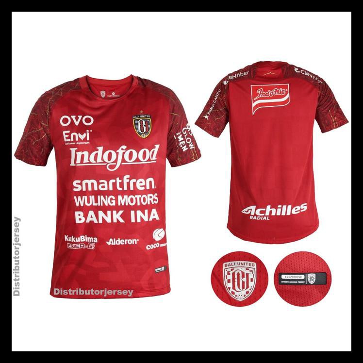 LUCU Jersey Bola BALI UNITED Home 2020 Grade ori