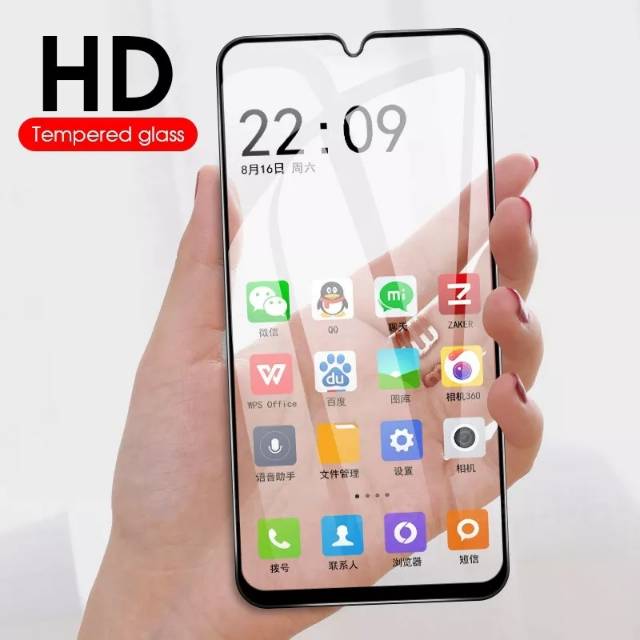 Tempered glass full HD+ all type di deskripsi ya kak