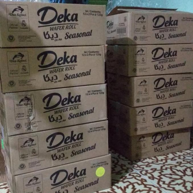 

READY COD Parcel Lebaran Deka Wafer Roll 1 Dus isi 12 Paket (24 kaleng) PROMO