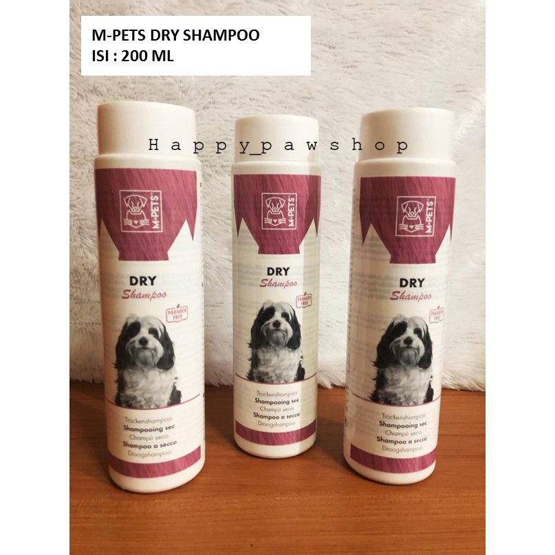 Jual M Pets Dry Shampoo Anjing Dog Dry Shampo Anjing Kering Pet Dog Shampoo Indonesia Shopee Indonesia